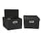 Household Essentials Storage Bins with Lids, 2ct.